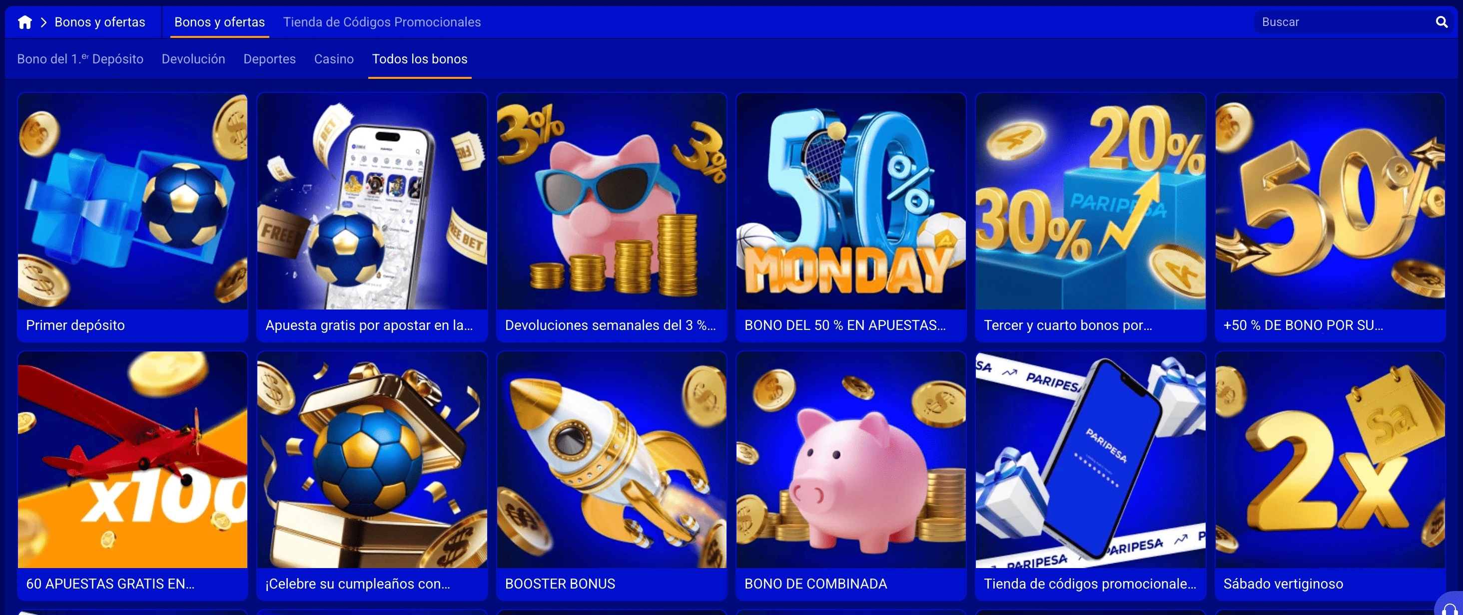 Paripesa: bonos de bienvenida y promociones del casino online